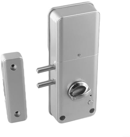 LVYXON Cerraduras de puerta inteligentes invisibles para Tuya, cerradura de puerta de madera para desbloqueo de tarjetas de aplicación Tuya, desbloqueo de tarjetas y desbloqueo de aplicaciones para