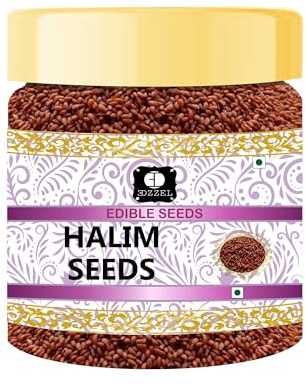 EDZZEL Dry Roasted Halim Seeds | Indian Origin | Edible Seeds | (Pack of 1) 100 Gm