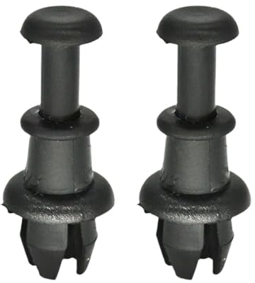 YYFHR 2-teilige Hutablagen-Clips, passend for VW/GOLF MK5 MK6 5 6 1M6867574A Auto-Knopfhalter, Drehaufhänger Kofferraumablage-Clip