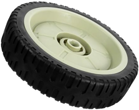 Amosfun Roues de Tondeuse à Gazon Résistantes à L'usure Universelles en Caoutchouc et Plastique pour Réparation et Remplacement de Roues de Tondeuse
