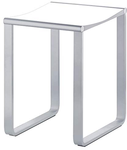 Keuco Plan Duschhocker, belastbar bis 100 kg, Aluminium verchromt