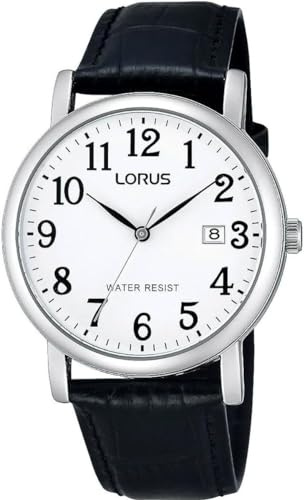 Lorus Gents Watch XL Analogue Quartz RG835CX9 Classic Leather