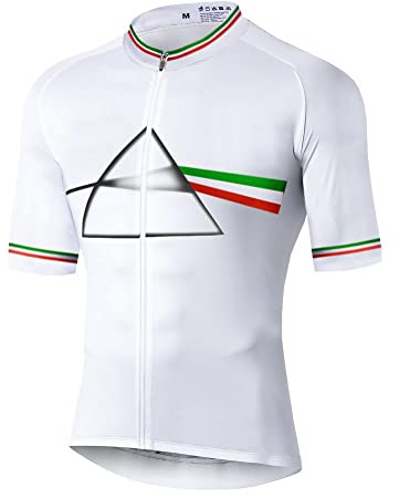 UGLY FROG Herren Kurzarm Radtrikot,Fahrradtrikot mit 3 Rückentaschen,Fahrradbekleidung mit durchgehendem Reißverschluss,Feuchtigkeitstransport,Atmungsaktiv,Schnell Trocknend