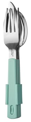 Mepal Besteck-Set 3-teilig, Kunststof, Nordic Green, One Size