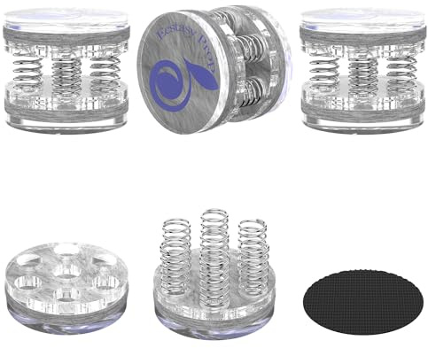 Viborg 4 Stück Feder-Lautsprecher-Spikes, Isolationsständer für Subwoofer, Lautsprecher