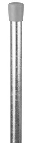 Alberts 605834 Geflechtspannstab | feuerverzinkt | Länge 1050 mm | Durchmesser 10 mm
