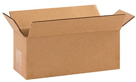Secure Seal 10x4x4 Corrugated Cardboard Packing Shipping Mailing Moving Carton Boxes - 25 Pack