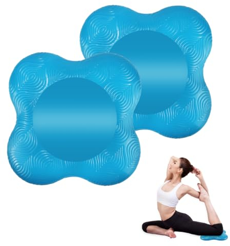 2 Stücke Kniekissen für Yoga, Knie Pad, Zubehör - Schützt Hände, Knie und Ellbogen - Geeignet für zu Hause, Studio und Outdoor
