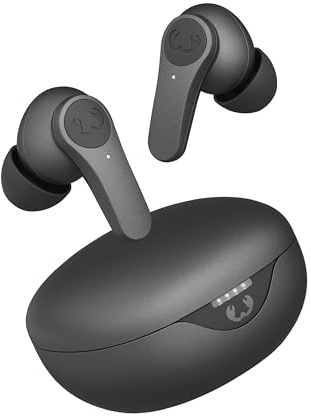 Fresh 'n Rebel Twins Rise, Ëcouteurs Bluetooth Intra-Auriculaires sans Fil avec Réduction de Bruit Active Hybride, Mode Ambiant, Résiste aux éclaboussures (IPX4), 30h D'Autonomie (Storm Grey)