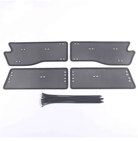 QUENPE Auto-Frontgrill, Insektenschutz, Netzeinsatz, Netz, Anti-Mücken-Staub, for Kia, for Carnival KA4 2021–2023, Zubehör-Außen-Set Abschirmgitterabdeckung
