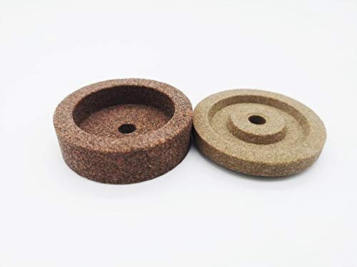 Coppia mole smerigli per affettatrice 45-9-6 GC con 50-8-6 FCG