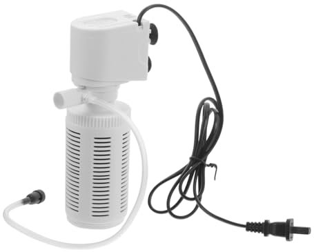 BESPORTBLE Accesorios para Acuarios de Agua Sumergible Tanque de Peces Mini Silencioso Robusto 1 Pieza