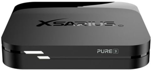 Xsarius Pure 3 4K UHD Android 11 IP-mottagare svart (dubbel WiFi, USB 3.0, LAN, HDMI)