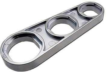 HUATEEN 6-in-1 Stainless Steel Faucet Aerator Wrench | Multi-Size Tap Aerator Removal Tool | Professional Plumbing Tool for Leaky Tap Repair & Water Flow Adjustment