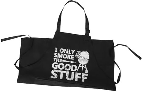 Hoement Einstellbare Wasserdichte Kochschürze Für Mit Lustigem Design Und Praktischen Taschen Multinutzungs-grillschürze Für Bbq Und Küche Leicht Zu Reinigen