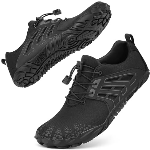 Barefoot Water Shoes Women Men Adult Hiking Swim Beach River Pool Hike Guarding Shoes Aqua Socks Protective Comfort Wide Toe Box Width Rock Climbing Vacation Outdoor 2025 New