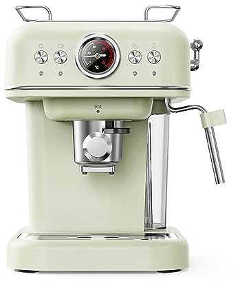 Cafetera automática para café expreso de 20 Bares, Capuchino, Latte y es Leche.