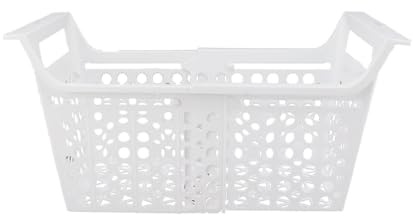 Fdit Expandable Freezer Organizer Bins, Heavy Duty Chest Freezer Basket Adjustable Deep Storage (Large Size: 43 X 49 Mm/1.69 X 1.93 Inches, Inner)