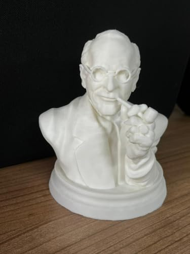 Root Made Carl Gustav Jung Bust Sculpture 13cm Psychiatrist Jung Statue