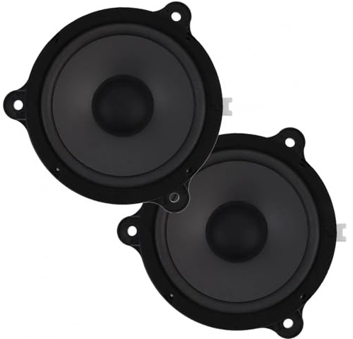 2 Altoparlanti Stereo a 2 Vie da 6,5 ​​Pollici, 600 W, per Musica per Auto, Gamma Completa di frequenza, Adatti per Nissan