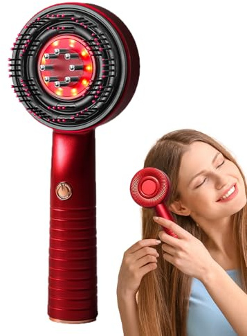 Masseur électrique pour cuir chevelu - Diffuseur d'huile - Portable - 3 modes - Appareil de massage multifonction pour femme - Spa voyage douche maison