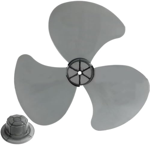 keloppasit Hélice de Ventilateur,Pales de Ventilateur 3 Pales Pièces de Rechange | Accessoires Puissant Rafraîchissants Pour Maison Chambre Salon Bureau Intérieur Extérieur