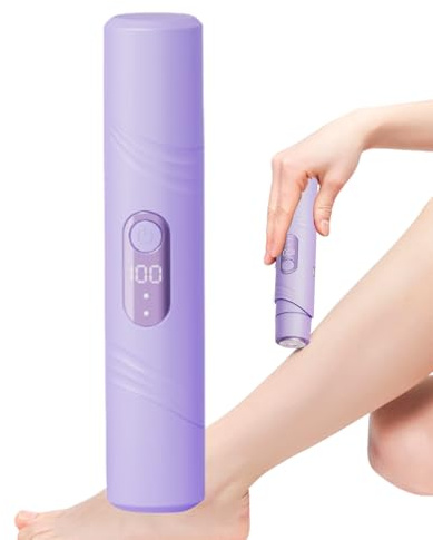 Maquinilla de Afeitar Eléctrica para Mujer | Depiladora 2 en 1 para Axilas,Cabezal Doble Recargable Impermeable Lavable con Pantalla Digital para Zonas Corporales Bikini