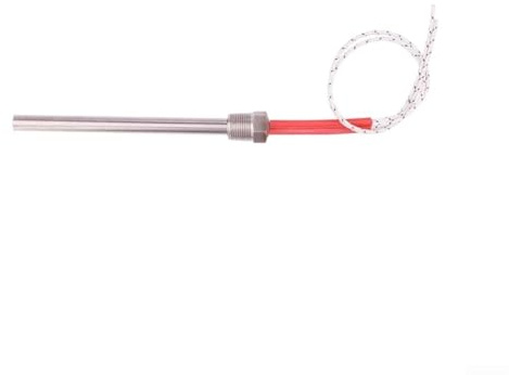 HpLive Cartucce in acciaio inox da 220 V, 300/350 W, per stufe a pellet a legno, filettatura da 3/8 pollici (10 x 140 mm)