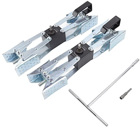 Kit d'affûtage de lames de tondeuse à gazon en acier inoxydable, outil de meulage rapide à haute efficacité pour l'affûtage des lames de tondeuse à gazon, poignée en métal