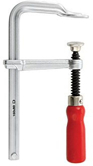 DICTUM® Ganzstahl-Schraubzwinge, Ausladung 80 mm, Spannweite 160 mm