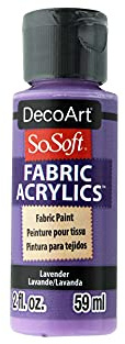 Deco Art DSS12-30 Weiche Stofffarbe, Lavendel, Einheitsgröße