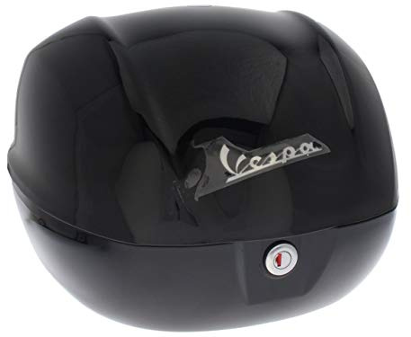 Vespa Topcase 32 Liter Primavera, Sprint, Elettrica, GTS Schwarz 094 glänzend