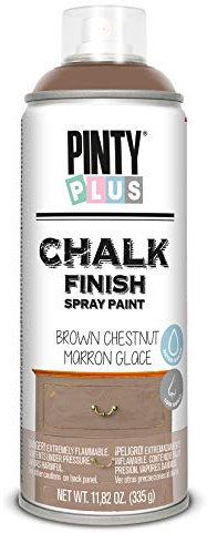 Pinty Plus - Chalk Spray Paint - 400ml - 790 - Chestnut Brown