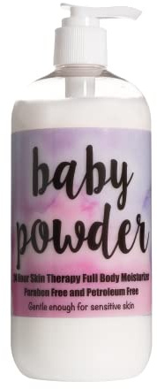 The Lotion Company 24 Hour Skin Therapy Lotion, Baby Powder, 16 Fluid Ounce