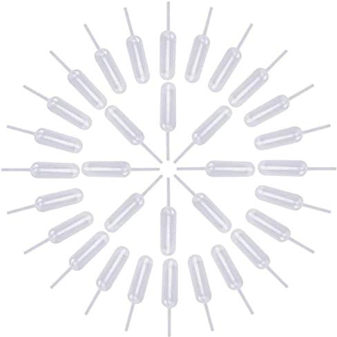350pcs 4ml Plastic Pipettes Squeeze Transfer Pipettes Suitable for Chocolate, Cupcakes, Strawberries by XUTONG