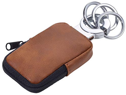 TROIKA Unisex Clean Click Schlüsselanhänger mit Täschchen (1er Pack)