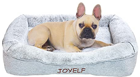 JOYELF Small Memory Foam Hundebett Orthopädisches Hundebett & Sofa mit abnehmbarem, waschbarem Bezug und Abnehmbarer Matte