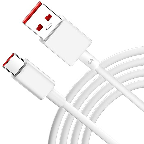 120W 6A Cavo USB Type-C 3 metri,Cavo USB C Ricarica Rapida per Redmi Note 15 14 12 11S 10Pro 14C per Xiaomi 14T 15T,Cavo di Ricarica per Xiaomi 17 15 14 Ultra Pad 7 6 per POCO F8 Pro Ultra F7 X7 Pro