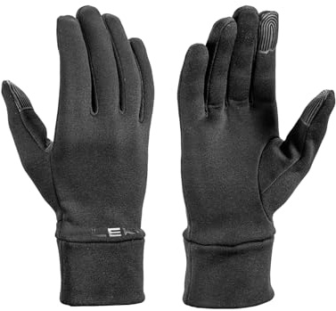 LEKI Inner Glove mf Touch Handschuhe, Black, EU 10