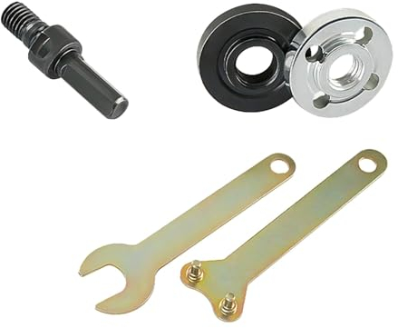 Colcolo Pleuel-Konverter-Set, 10-mm-Winkelschleifer-Adapter-Set für elektrische Bohrmaschinen, Bohrer-Adapter,