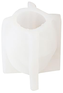 Vdaxvme Moule en silicone pour bougies en forme de crèche de bébé en forme de famille