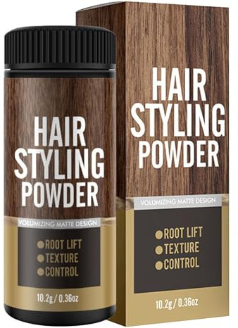 Lisutupode Texturpuder Für Männer, Haarstyling, Haarpuder Für Männer, Mattes Haarstyling Puder, Natürliches Haarpuder Für Dünner Werdendes Haar, Bio Textur Puder Für Männerhaarko