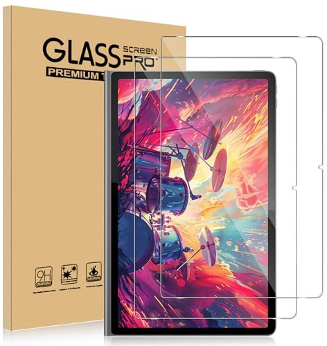 ELYCO Protector Pantalla Compatible con Lenovo Tab Plus 11.5 Pulgadas, 2 Piezas Cristal Templado, 9H Dureza Anti-Arañazos, Sin Burbujas, Ultra HD Transparente Protector de Pantalla