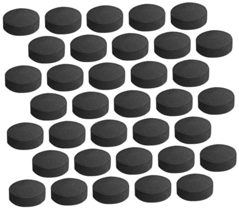 BESPORTBLE 70stücke Grillkohle-tabletten Aus Natürlicher Holzkohle Schnell Entzündbar Raucharm Multifunktional Für Camping Outdoor-Grill Lagerfeuer Teekocher Und Räucherkohle-Einsatz