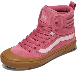 Vans Women's Ashwood Hi Vansguard Shoe | Water-Resistant High Top Sneakers for Everyday Wear, Suede Gum Mauvewood, 7.5