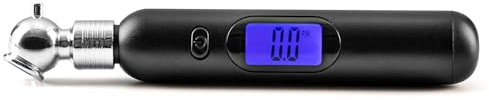 BWBWND Digital Tire Pressure Gauge, 5-100PSI 4 Settings Pencil Tire Gauge with Backlit LCD Display, Accurate Air Pressure Gauges for Cars Trucks Motorcycles Bicycles, Car Accessories