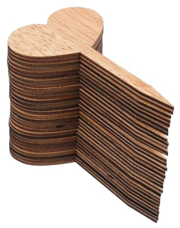 TOYANDONA 30 Etichette per Piante in Legno Incisione, Cartelli per Giardinaggio Creativi per Vaso, Decorazioni da Giardino Pratiche per Piccole Coltivazioni e Orto