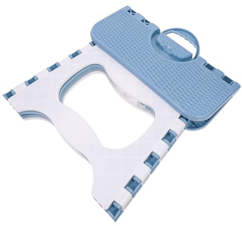 Toyvian Sgabello Pieghevole Portatile in Plastica, Piccolo Sgabello da Pesca da Esterno Leggero, per Cucina, Bagno, Giardino e Attività All’aperto