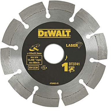 Dewalt DT3741-XJ DT3741-XJ-Disco de Diamante 125x22.2mm