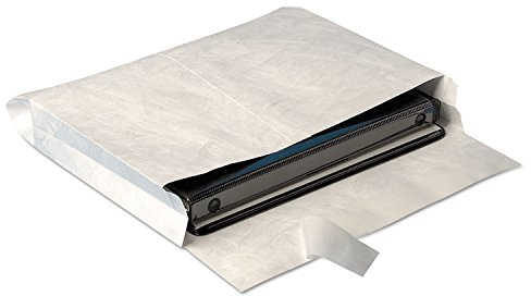 qualitypark Tyvek Open Side Umschlag, 25,4 x 33 x 5,1 cm, Pack of 25 (R4611)